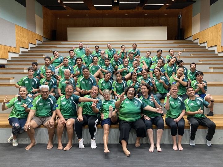 Athletics Academy 2023 group