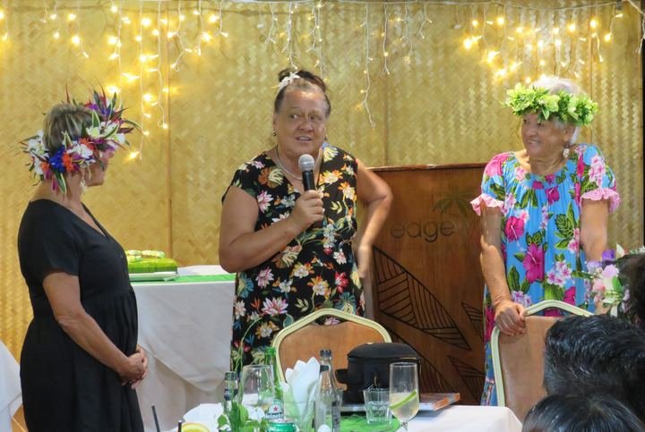 Speeches at the celebration