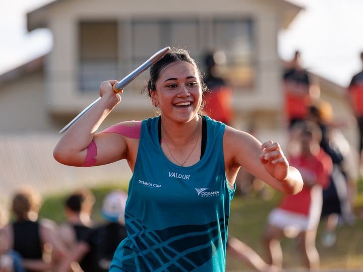 Pure joy with a javelin in hand