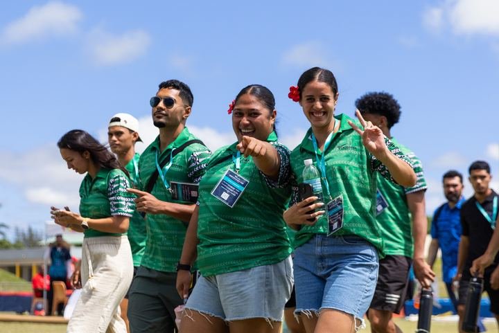 Team officials in high spirits at the opening