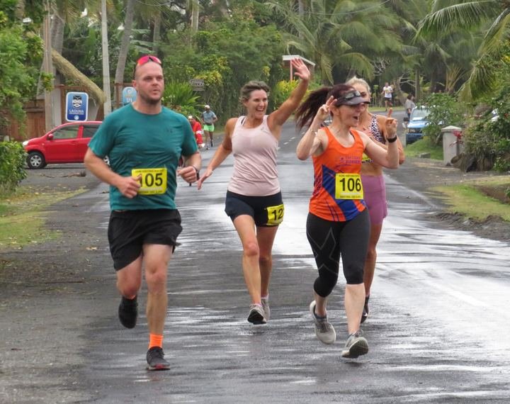 Smiles in the rain