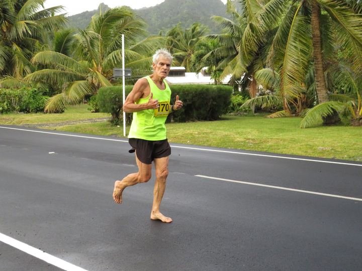 Running barefoot