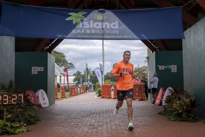 Coming home in the 31km run